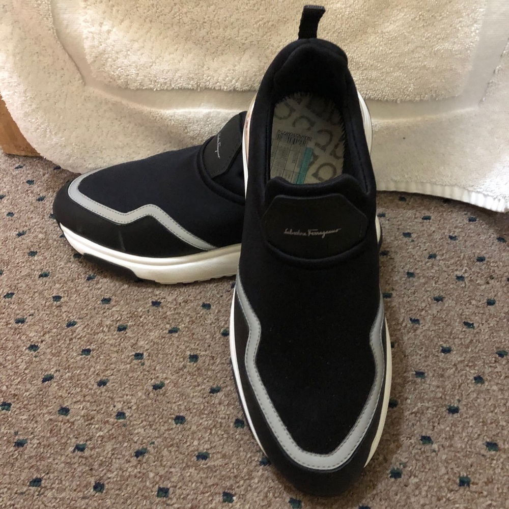 NEW AUTHENTIC Ferragamo sneakers. Never worn
